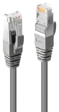 Lindy Patch kabel Cat6 S/FTP šedá / Síťový kabel / RJ-45 / LSZH / 5 m