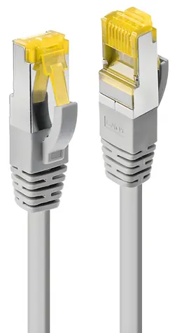 Lindy Patch kabel Cat7 S/FTP šedá / Patch kabel / RJ-45 / 1,5 m / 600 MHz / LSZH