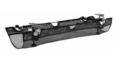 Icy Box IB-EWA102-CM černá / Kabelový žlab pod stůl / kovový / 335x115x80 mm / nosnost 5 kg