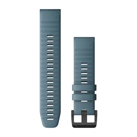 Garmin řemínek QuickFit 22 ocelově modrý / Řemínek / 22 mm / silikonový