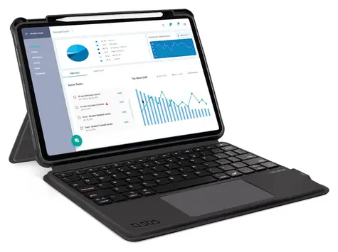 SBS Bezdrátová klávesnice s pouzdrem / Klávesnicové pouzdro / Apple iPad Air 10.9