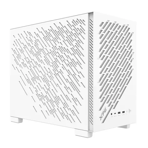 ADATA XPG VALOR AIR NANO bílá / Skříň / M-ATX, Mini-ITX / 2x USB-A 3.2 / 1x USB-C 3.2 Gen2 / bez zdroje