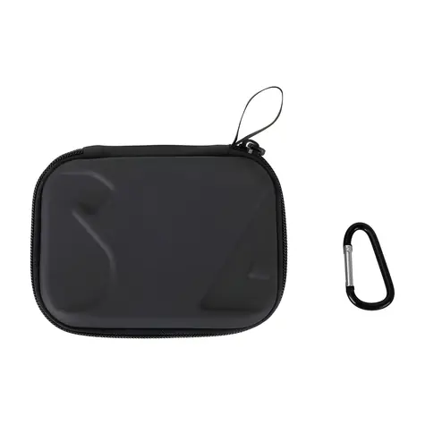 Sunnylife OA5-B893-C černá / Brašna / pro DJI Osmo Action 5 Pro, Action 4, Action 3 / PU kůže