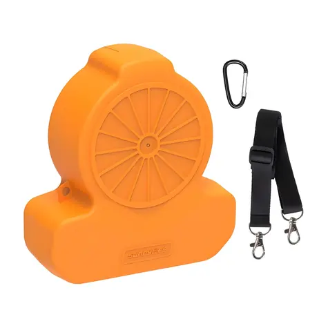 Sunnylife FP-SN953-C Mini ochranné pouzdro pro DJI FLIP oranžové / Pouzdro / Popruh a karabina / Plast