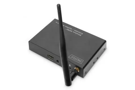 Digitus WLAN HDMI extender DS-55314 / Přijímač / HDMI 1.3 / 1080p/60Hz / dosah 80 m / multicast 4x