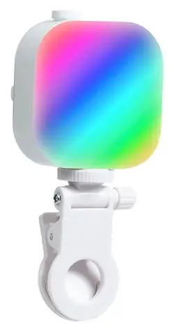 Telesin Ice Cube / Selfie světlo / RGB 360° / 2500-9000K / 2000 mAh / USB-C