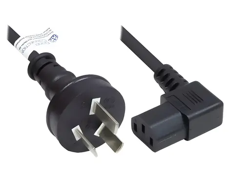 Good Connections černá / Napájecí kabel / Typ I (CN) - C13 / 1,8 m / 10 A