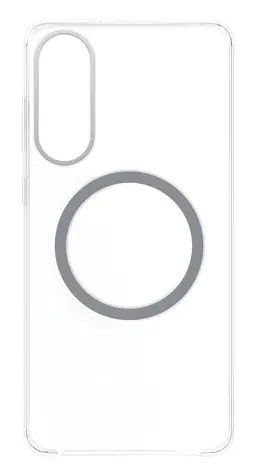 Samsung Clear Magnet Case Galaxy S25 Edge průhledná / Kryt / Magnetický / Silikon / 6,7
