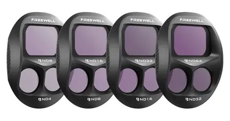 Freewell FW-M4P-SPLITND Standard Day / Sada ND filtrů / DJI Mavic 4 Pro / 4 ks / ND8/4, ND16/8, ND32/16, ND64/32