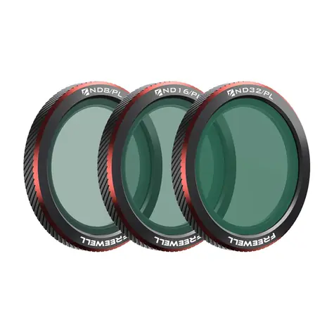 Freewell FW-NE2-BRG Bright Day / Sada ND/PL filtrů / ND8 + ND16 + ND32 / 3 ks / pro DJI Neo 2