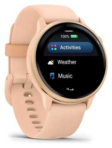 Garmin vívoactive 6 Metallic Pink Dawn / Chytré hodinky / AMOLED / GPS / 5 ATM / NFC
