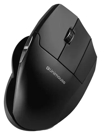 Contour UniMouse černá / Ergonomická bezdrátová myš / Bluetooth 5.1 / 7 tlačítek / pro praváky