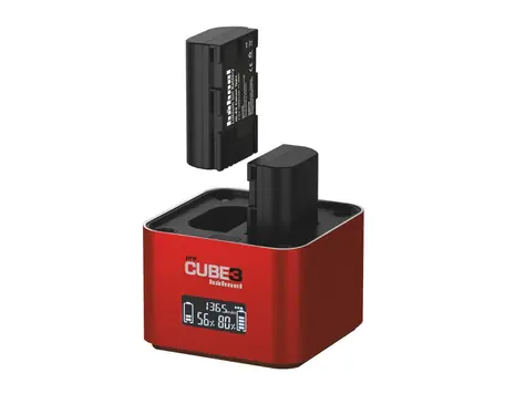 Hähnel proCUBE 3 Canon / Nabíječka Li-ion baterií / Duální / LCD displej / USB-C PD 30W