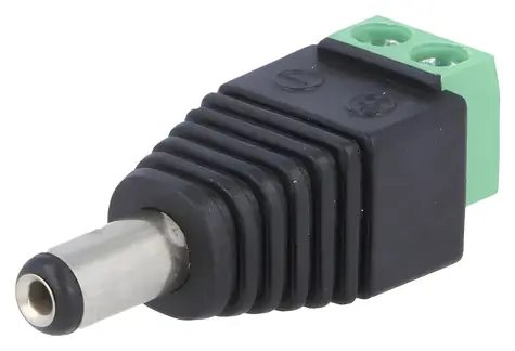 DC konektor 2,1x5,5 mm se svorkovnicí / Redukce / pro LED pásky