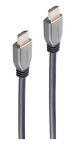 Shiverpeaks Ultra HDMI 10K černá / HDMI kabel / kovový konektor / 48 Gbps / 2 m / HDR