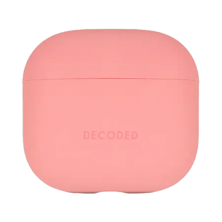 Decoded Silicone Aircase růžová / Pouzdro / Apple AirPods 4