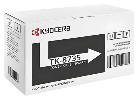 Kyocera TK-8735K černá / Toner / pro TASKalfa 7353ci, 8353ci / 85 000 stran