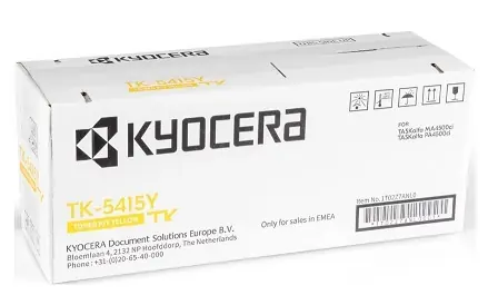 Kyocera TK-5415Y Toner žlutá / pro TASKalfa MA4500ci, PA4500ci / výtěžnost až 13 000 stran
