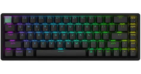 Keychron K6H Nebula černá / Klávesnice / 68 kláves / Hall Effect / Gateron Magnetic / BT / USB