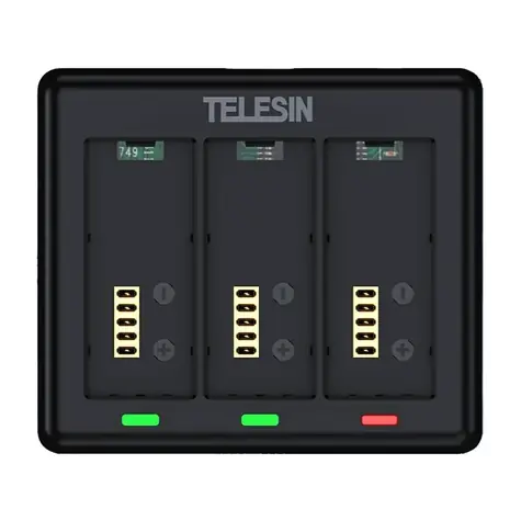 Telesin S0-BCG-12-TGP / Nabíječka / 3 baterie / GoPro HERO 13 / 1950 mAh