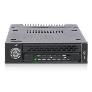 Icy Dock ToughArmor MB833M2K-B černá / Rámeček pro SSD / 1x M.2 NVMe / MiniSAS HD / do 3,5