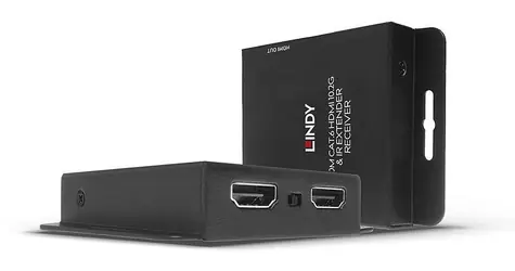 Lindy HDMI Extender Cat.6 / AV extender / 70 m / 4K 30Hz / IR / PoC / HDMI Loop Out