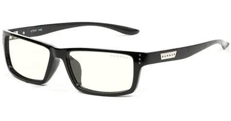 GUNNAR RIOT ONYX / Kancelářské/herní brýle / čirá skla / BLF 35 / GUNNAR focus