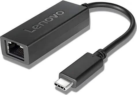 Lenovo ThinkPad USB-C to Ethernet Adapter černá / Redukce / USB-C / RJ-45