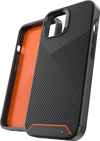 Gear4 D3O Denali Snap černá / Zadní kryt / Apple iPhone 13 / MagSafe / D3O® Bio / ochrana 5 m