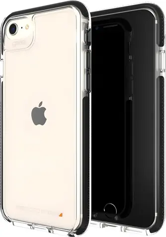 Gear4 D3O Santa Cruz černá / Kryt / iPhone SE/SE2/6/7/8 / Ochrana proti pádu 4 m / Antimikrobiální