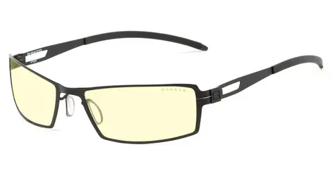 GUNNAR Sheadog Onyx / Kancelářské a herní brýle / jantárová skla / BLF 65 / GUNNAR focus