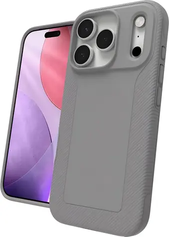 ZAGG Luxe Snap šedá / Zadní kryt / iPhone 17 Pro / MagSafe / Grafen
