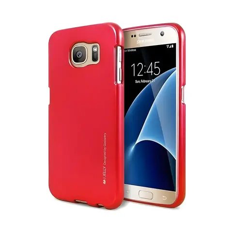 Mercury I-Jelly červená / Pouzdro / Samsung A320 Galaxy A3 2017