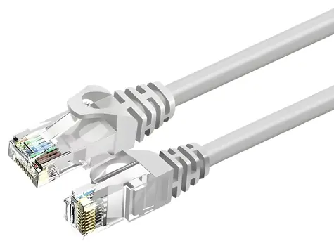 ZOY ZCR05G šedá / Síťový kabel / UTP / Cat 6 / CCA / 0,5 m