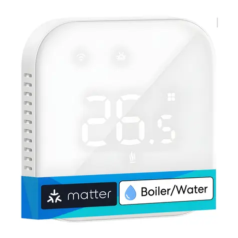 Meross MTS215BMA / Termostat / Wi-Fi / kotle, podlahové vytápění / Google Home, Alexa, HomeKit