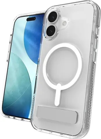 ZAGG Crystal Palace Snap KS pro Apple iPhone 17 průhledná / Kryt na mobil / MagSafe / Grafen / Antimikrobiální