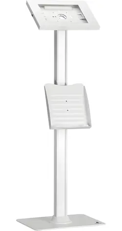 Maclean MC-476W bílá / Podlahový držák tabletu / 9,7-11