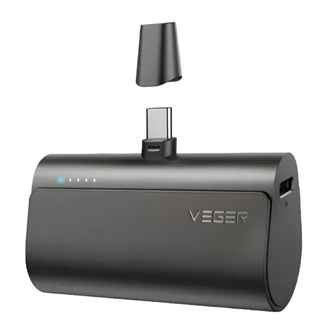 Veger W0556P černá / Powerbanka / 5000 mAh