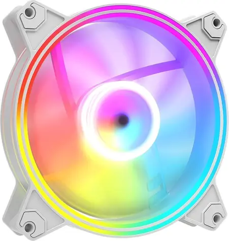 Modecom Volcano Apex 120 ARGB Standard bílá / Ventilátor / 120 mm / ARGB / Standard
