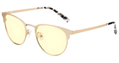 GUNNAR Apex Gold, Marble / Kancelářské a herní brýle / jantárová skla / BLF 65 / GUNNAR focus