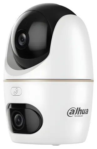 Dahua H3D-3F bílá / IP kamera / duální / vnitřní / Wi-Fi / 3+3 Mpix / objektiv 3,6mm / H.265 / IR 30m