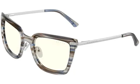 GUNNAR KAIA Blue Ribbon / Kancelářské/herní brýle / čirá skla / BLF 35 / GUNNAR focus