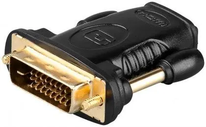 Goobay 68931 / Adaptér HDMI - DVI-D / pozlacené konektory