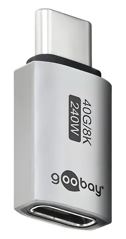 Goobay 74447 / USB-C adaptér / Rovný / USB4