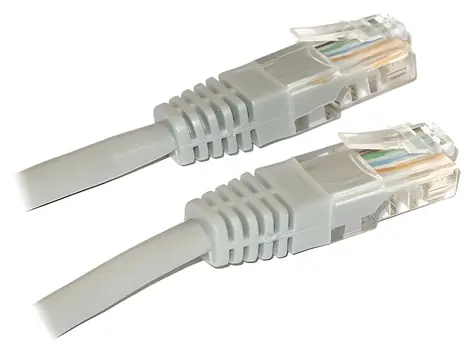 XtendLan Cat5e UTP křížený šedý / Patch kabel / 5 m