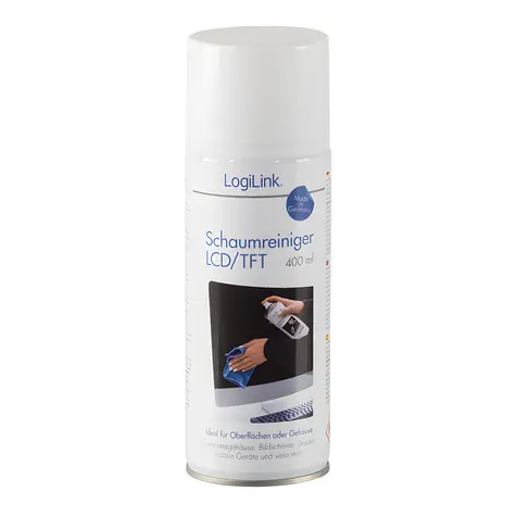 LogiLink RP0012 / Čisticí pěna na LCD a TFT displeje / 400 ml