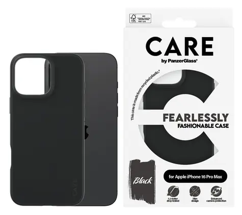 PanzerGlass CARE Fashion Apple iPhone 16 Pro Max černá / Kryt / TPU
