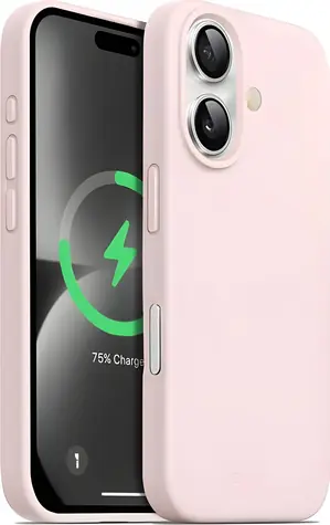 Crong Color Cover Magnetic pískově růžová / Kryt / iPhone 16 / MagSafe