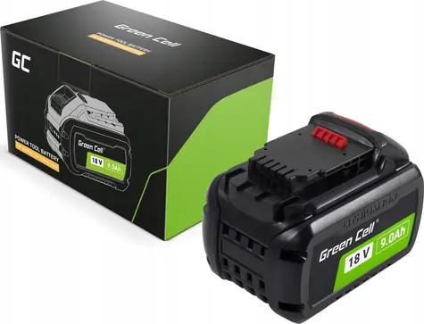 Green Cell baterie pro DeWalt XR a FLEXVOLT / Baterie pro aku nářadí / Li-Ion / 18V 9Ah a 54V 3Ah / náhrada DCB547