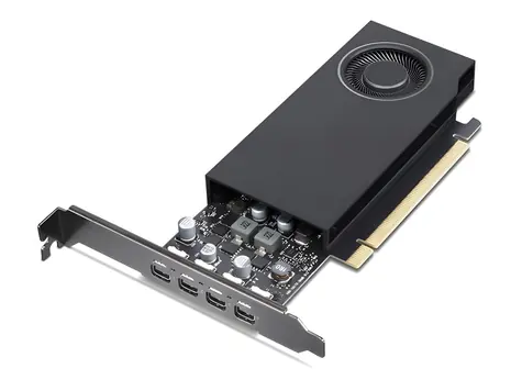 Lenovo RTX A1000 / Grafická karta / 8GB GDDR6 / 128bit / 4x mDP